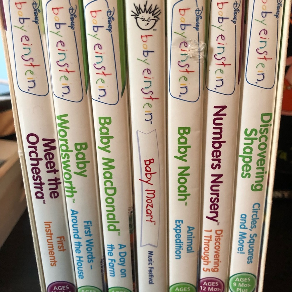 Disney Baby Einstein DVDs